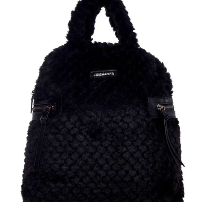 Bag to Bag Γυναικεία Τσάντα Πλάτης Μαύρη