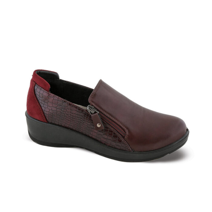 Blondie Γυναικεία Μοκασίνια Μπορντό SD76032 - Lampis Shoes