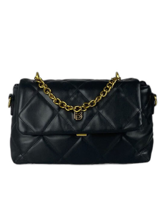 Bag to BagΓυναικεία Τσάντα Ώμου Μαύρη