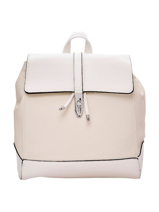 Bag to BagΓυναικεία Τσάντα Πλάτης Λευκή