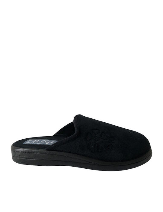 Fild AnatomicMary F11 Χειμερινές Γυναικείες Παντόφλες Μαύρες