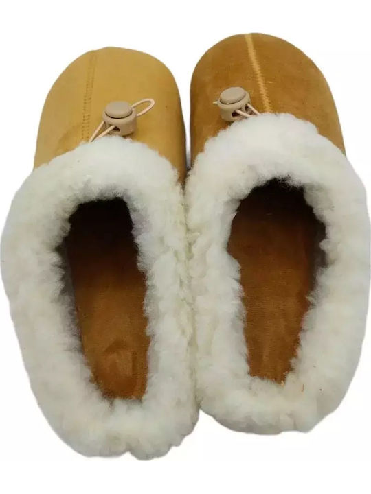 Vesna Χειμερινές Γυναικείες Παντόφλες Καφέ - Image 2