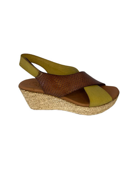 SPK Shoes Ανατομικές Καλοκαιρινές Γυναικείες Πλατφόρμες Ταμπά