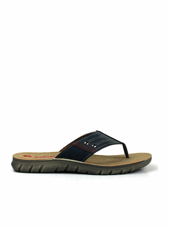 Inblu Δερμάτινα Ανδρικά Σανδάλια σε Μπλε