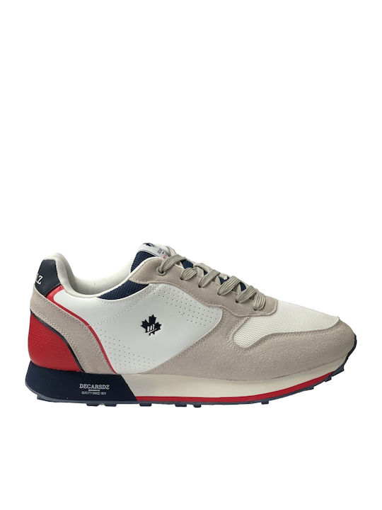 Decarsdz Ανδρικά Sneakers Λευκά