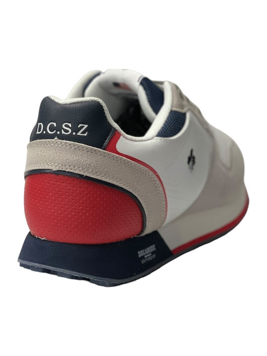 Decarsdz Ανδρικά Sneakers Λευκά - Image 2