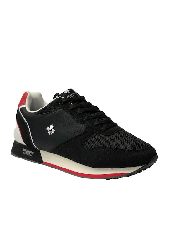Decarsdz Ανδρικά Sneakers Μαύρα - Image 2