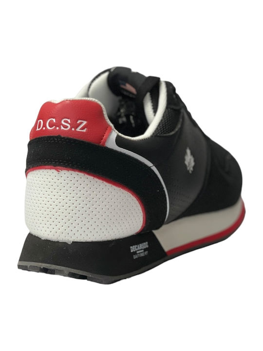 Decarsdz Ανδρικά Sneakers Μαύρα - Image 3