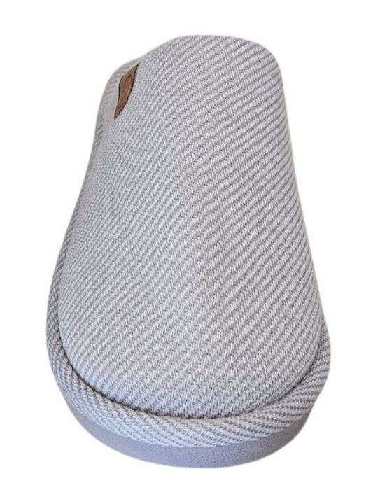 Jomix Χειμερινές Ανδρικές Παντόφλες Γκρι - Image 3