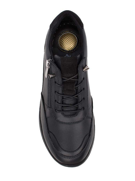 Pyramis Γυναικεία Ανατομικά Sneakers Μαύρα - Image 3