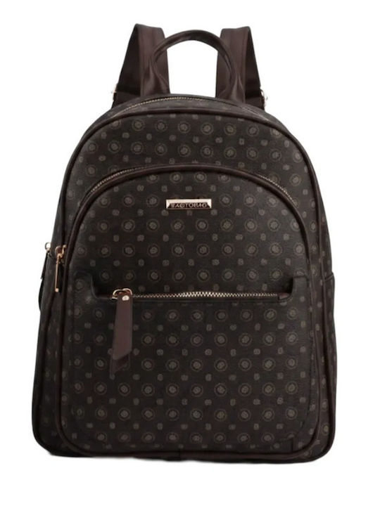 Bag to BagΓυναικεία Τσάντα Πλάτης Καφέ