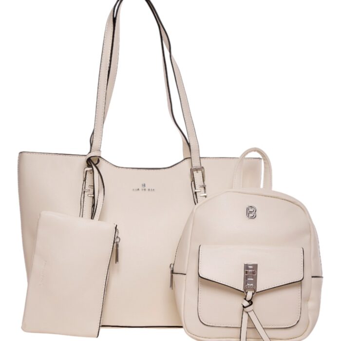 BAG TO BAG Γυναικεία Τσάντα Ώμου Μπεζ