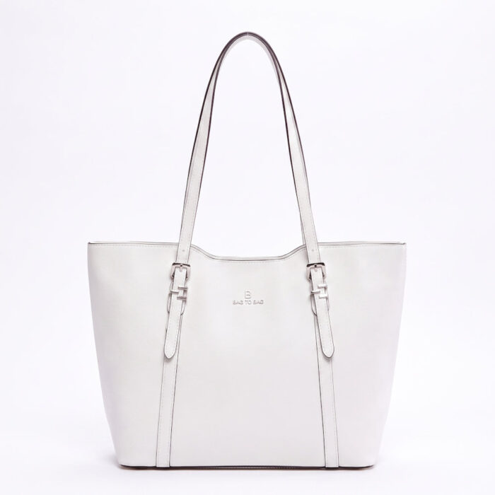 Bag to Bag Γυναικεία Τσάντα Ώμου Λευκή - Lampis Shoes