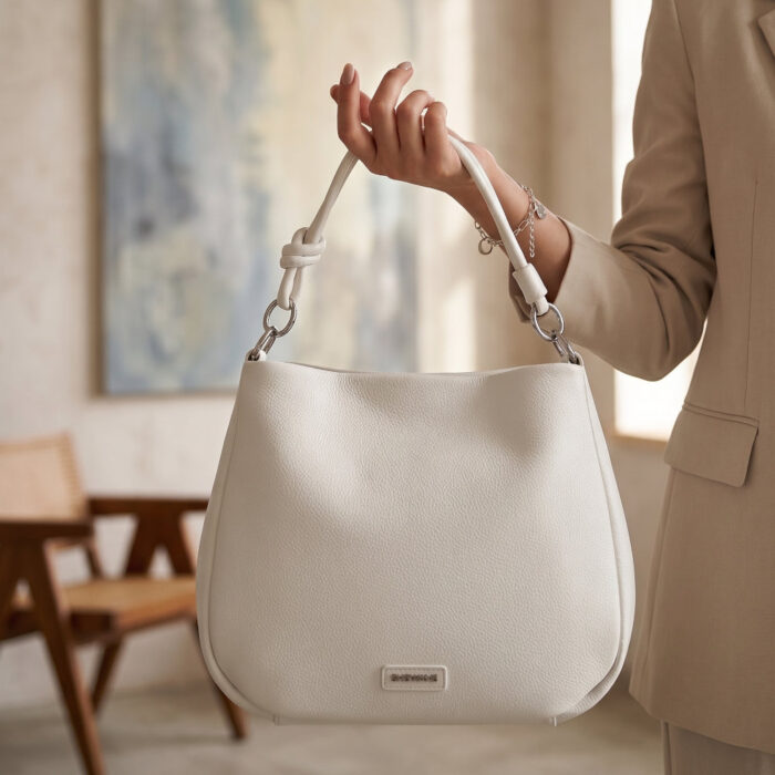 Bag to Bag Γυναικεία Τσάντα Ώμου Λευκή - Bag to Bag