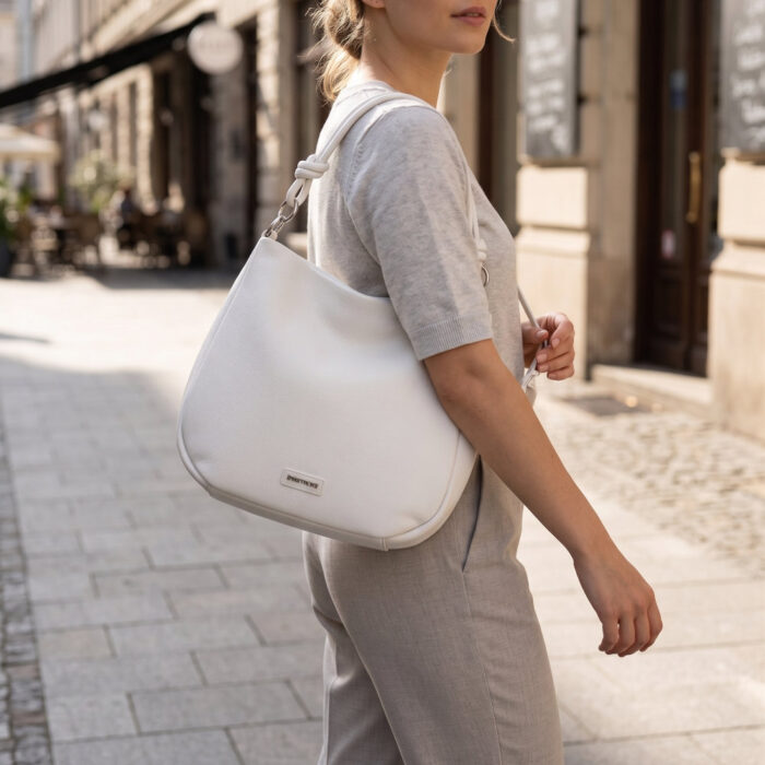 Bag to Bag Γυναικεία Τσάντα Ώμου Λευκή - Bag to Bag