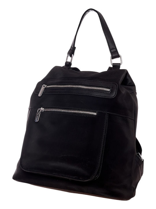 Bag to Bag Υφασμάτινη Γυναικεία Τσάντα Πλάτης Μπλε - Image 3