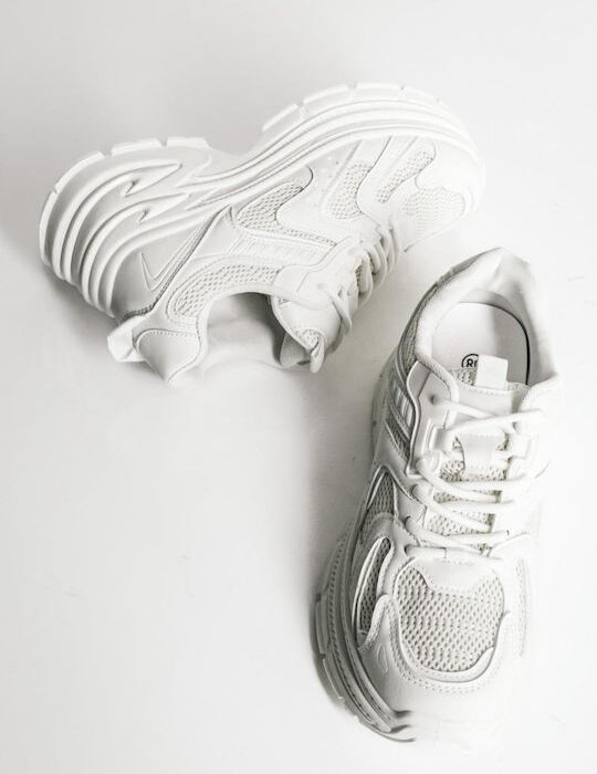 The Shoemart Γυναικεία Chunky Sneakers Άσπρο