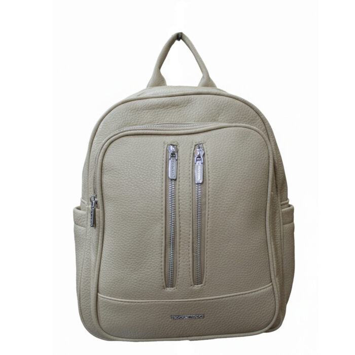 Bag to Bag Γυναικεία Τσάντα Πλάτης Μπεζ
