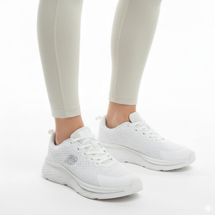 Demax Γυναικεία Sneakers Άσπρο 7-2313B - Lampis Shoes