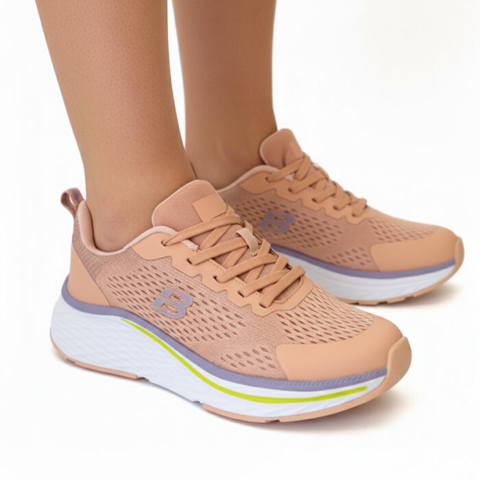 Demax Γυναικεία Sneakers Ροζ 7-2313C - Lampis Shoes