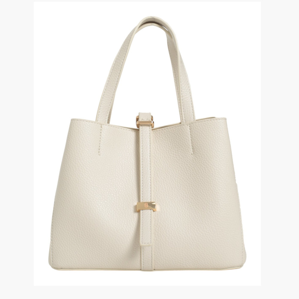 Bag to Bag Γυναικεία Τσάντα Χειρός Μπεζ BTB0045 - Lampis Shoes
