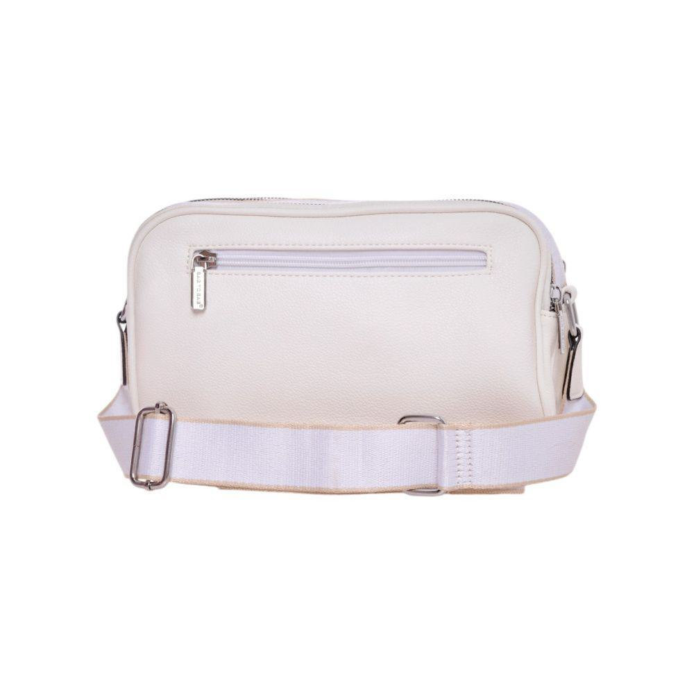 Bag to Bag Γυναικεία Τσάντα Χιαστί Λευκή KX8062 - Lampis Shoes
