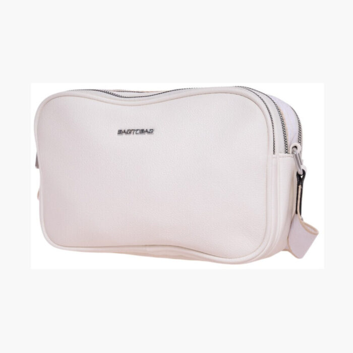 Bag to Bag Γυναικεία Τσάντα Χιαστί Λευκή KX8062 - Lampis Shoes