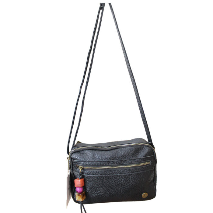 Bag to Bag Γυναικεία Τσάντα Χιαστί Μαύρη BTB0003 - Lampis Shoes