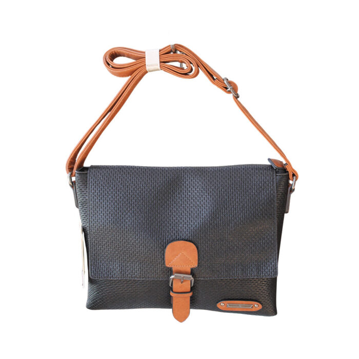 Bag to Bag Γυναικεία Τσάντα Χιαστί Μαύρη HS-13531Η - Lampis Shoes