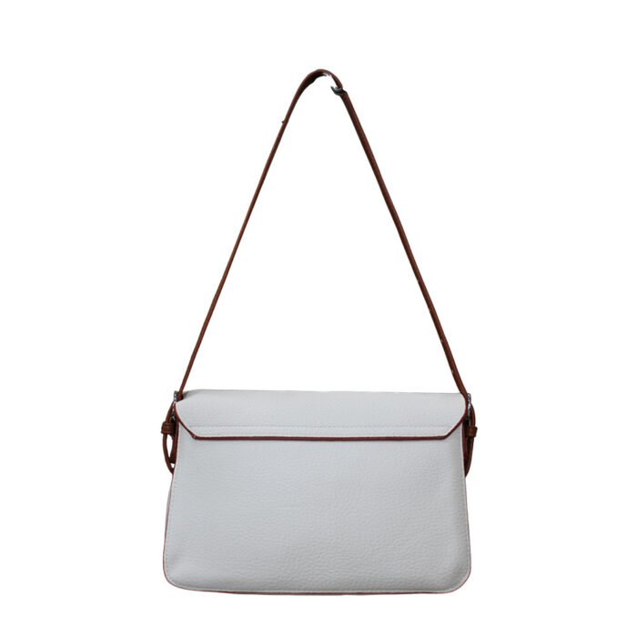 Bag to Bag Γυναικεία Τσάντα Ώμου Λευκή SW8923 - Lampis Shoes