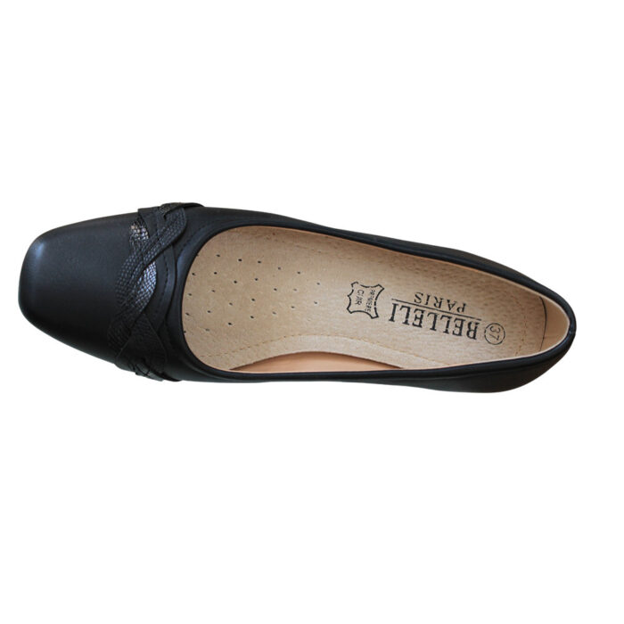 Belleli Γυναικείες Γόβες Μαύρες 06-126 - Lampis Shoes
