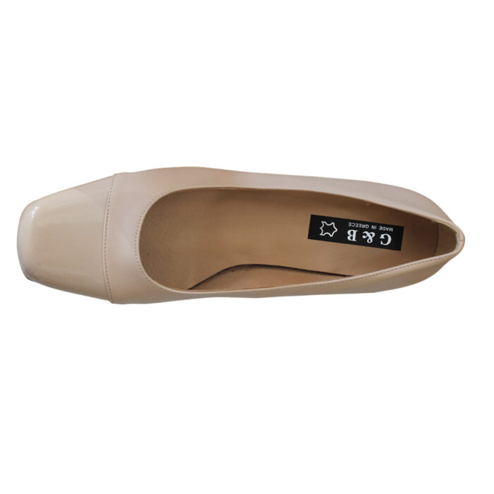 C & B Γυναικείες Γόβες Μπεζ 31 - Lampis Shoes