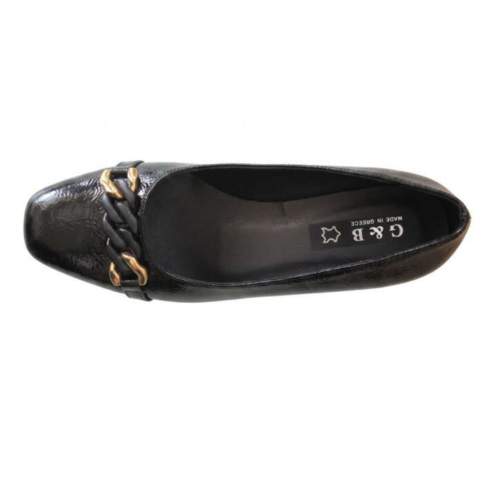 C & B Γυναικείες Γόβες Μαύρες 541 - Lampis Shoes