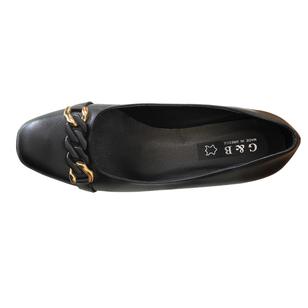 C & B Γυναικείες Γόβες Μαύρες 541 Ματ - Lampis Shoes