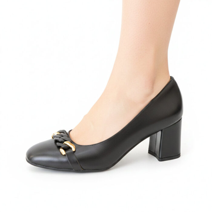 C & B Γυναικείες Γόβες Μαύρες 541 Ματ - Lampis Shoes