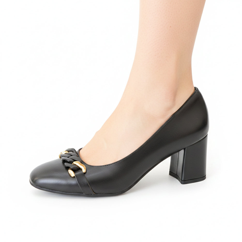 C & B Γυναικείες Γόβες Μαύρες 541 Ματ - Lampis Shoes
