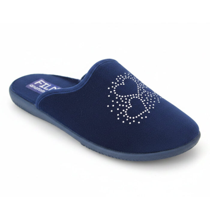 Fild Anatomic Γυναικείες Χειμερινές Παντόφλες Μπλε SPORTIVA C06 - Lampis Shoes