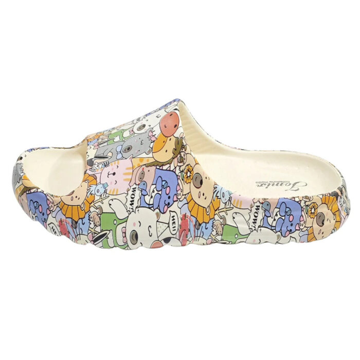 Jomix Γυναικείες Σαγιονάρες Teddy Μπλε US-250088-3 - Lampis Shoes