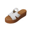Lampis Shoes Handmade Γυναικείες Δερμάτινες Πλατφόρμες Λευκές 850 - Lampis Shoes