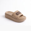 Lida Γυναικείες Σαγιονάρες Καφέ 5032-045 - Lampis Shoes