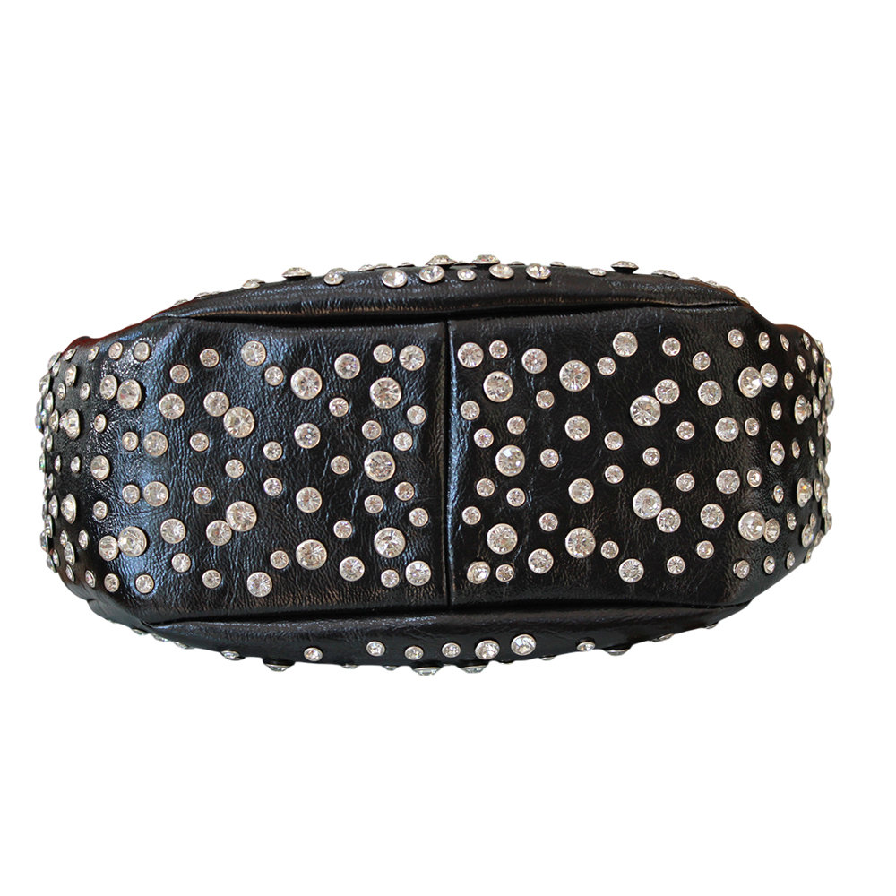 Phil Firenze Γυναικεία Τσάντα Ώμου Μαύρη ph5248 - Lampis Shoes