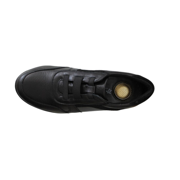 Pyramis Γυναικεία Ανατομικά Sneakers Μαύρα 352/435 - Lampis Shoes
