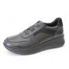 Pyramis Γυναικεία Ανατομικά Sneakers Μαύρα 352/435 - Lampis Shoes