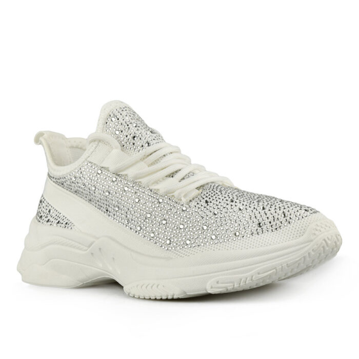 Tendenz Γυναικεία Sneakers Λευκά QMS 20-033 - Lampis Shoes