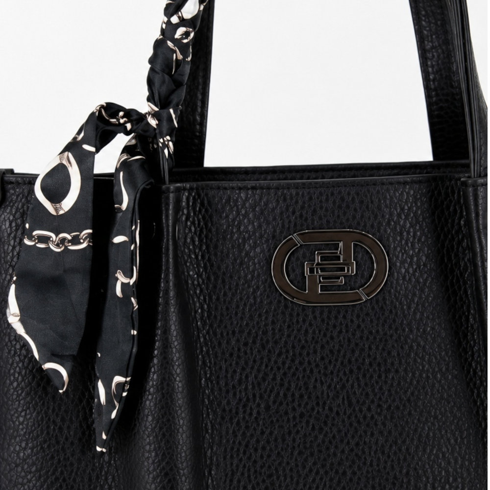 Bag to Bag Γυναικεία Τσάντα Χειρός Μαύρη BTB0008 - Lampis Shoes