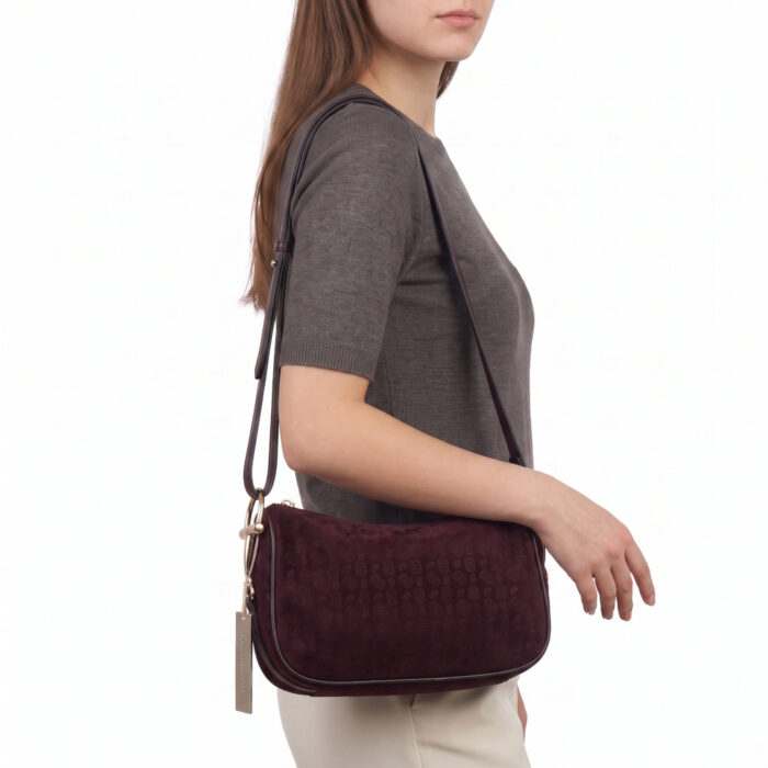 Bag to Bag Γυναικεία Τσάντα Ώμου Μπορντό WH26003 - Lampis Shoes