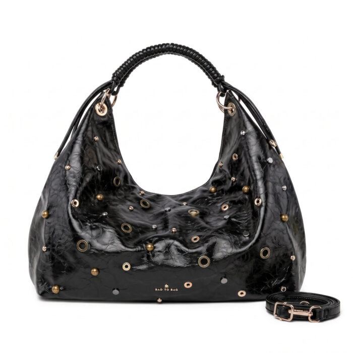 Bag to Bag Γυναικεία Τσάντα Ώμου Μαύρη XQ20677 - Lampis Shoes