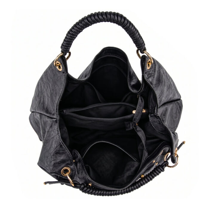 Bag to Bag Γυναικεία Τσάντα Ώμου Μαύρη XQ20677 - Lampis Shoes