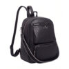 Bag to Bag Γυναικεία Τσάντα Πλάτης Μαύρη QC-1202 - Lampis Shoes