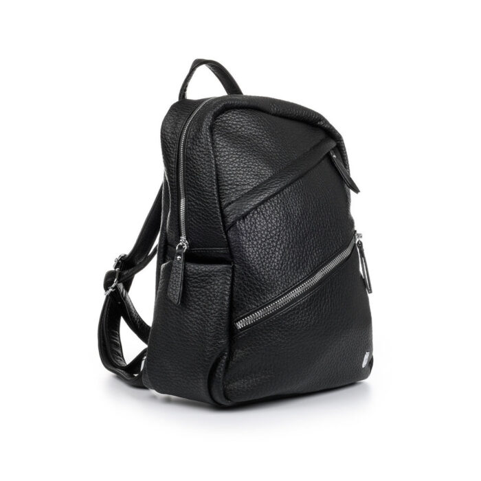 Bag to Bag Γυναικεία Τσάντα Πλάτης Μαύρη W-6145 - Lampis Shoes